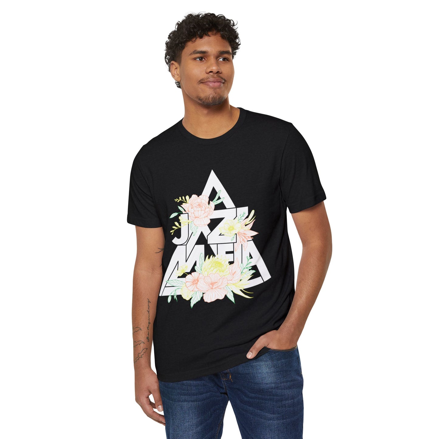 Jazz Mafia Autumn Tee - Organic Cotton & Recycled Polyester