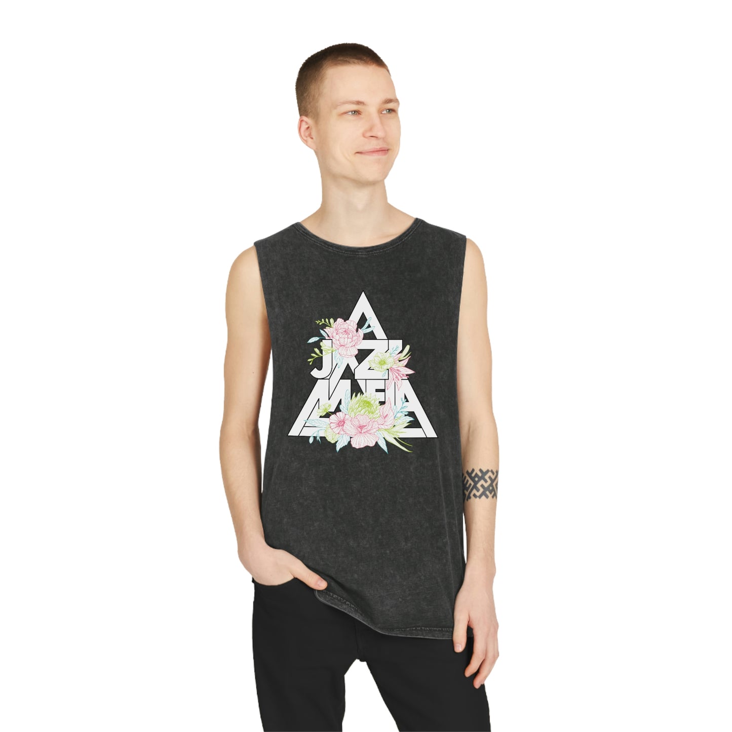 Jazz Mafia Summer Stonewash Tank Top - Unisex