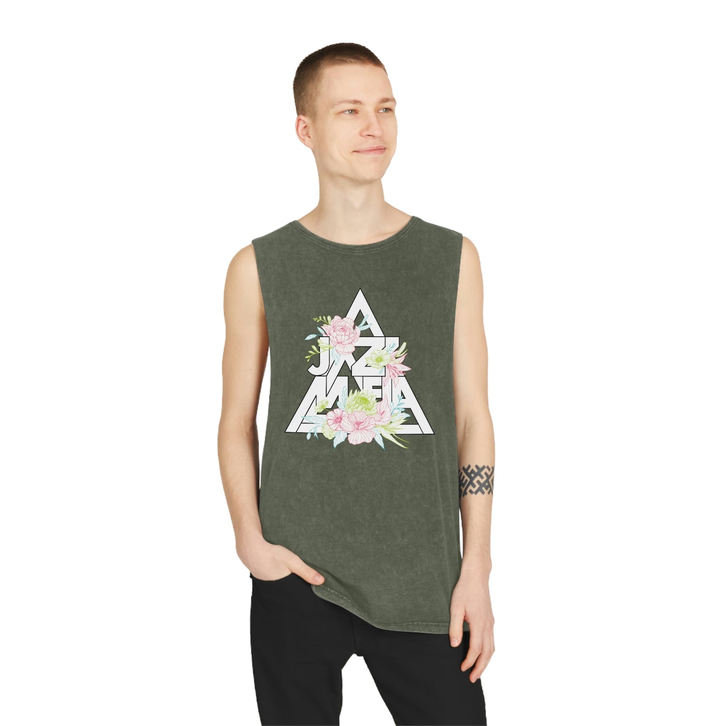 Jazz Mafia Summer Stonewash Tank Top - Unisex