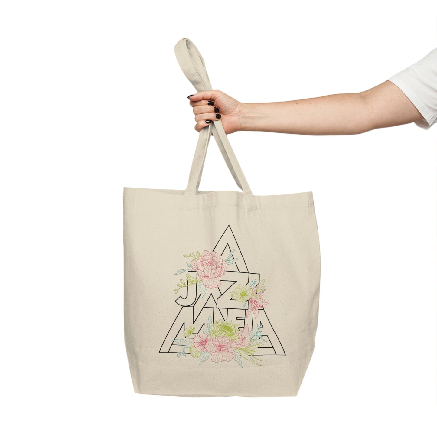 Canvas Summer Shopping Tote