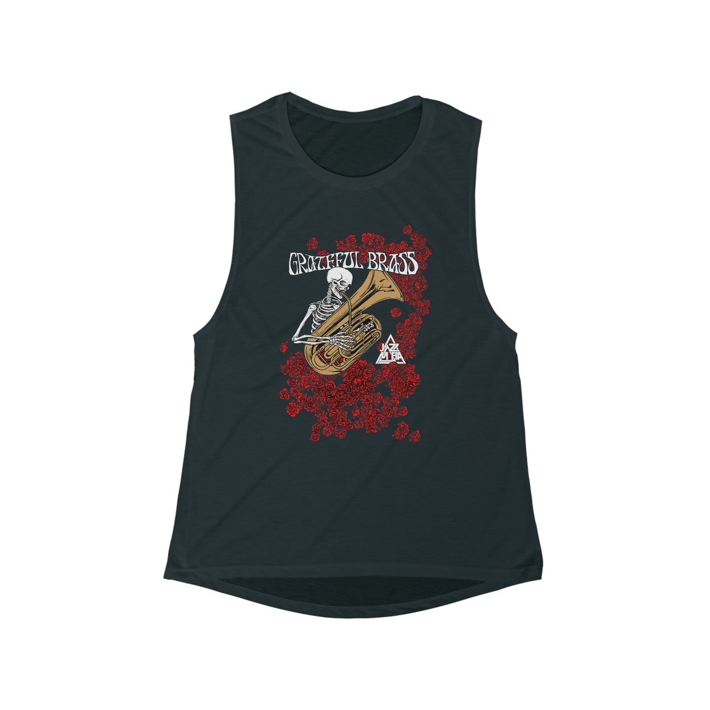 Women's Grateful Brass Muscle Tank